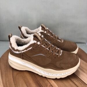 UGG CA805 Spill Seam Chestnut Brown Suede Sneakers Mens Size 10 Lined Cushioned